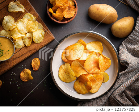 ポテトチップス ポテトチップス 123757829