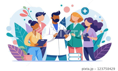 The collaborative approach promotes effective communication, shared responsibility, and a patient-centered focus. 123758429