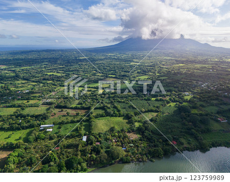 Ometepe island landscape in Nicaragua 123759989