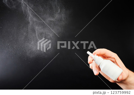 Small plastic rinse bottle 123759992