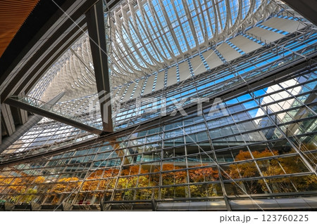 Modern Architectural Interior Featuring Grand Arched Windows, Yurakucho Dec 5 2024 Modern Architectural Interior Featuring Grand Arched Windows, Yurakucho Dec 5 2024 123760225
