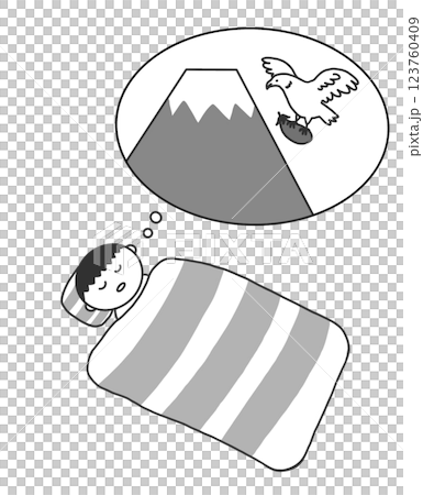 People who see the first dream of the year 123760409