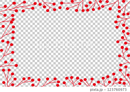 南天の実のカード3 123760973