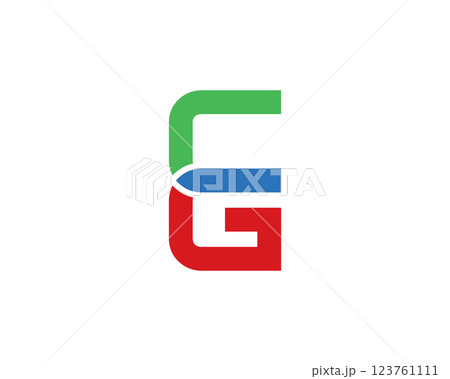 initial letter cg logo 123761111