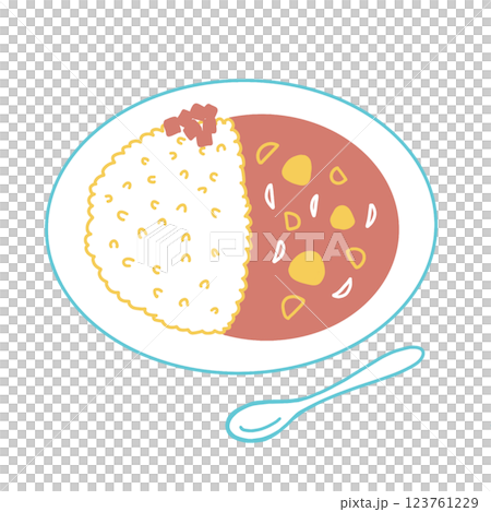 カレーライス カレーライス 123761229