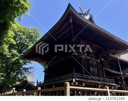 御嶽神社_東京都大田区_浦島太郎の彫刻 123761389