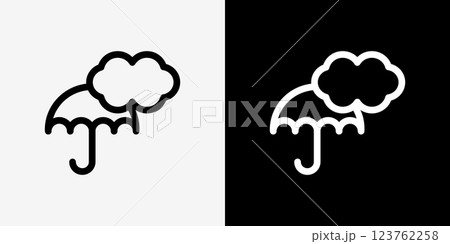 かわいい天気のイラスト素材集 123762258
