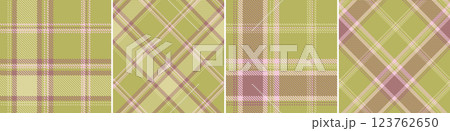 Check plaid set seamless pattern. Check plaid set seamless pattern. 123762650