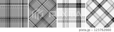 Straight and oblique cage pattern modern fashion herringbone texture. 123762660