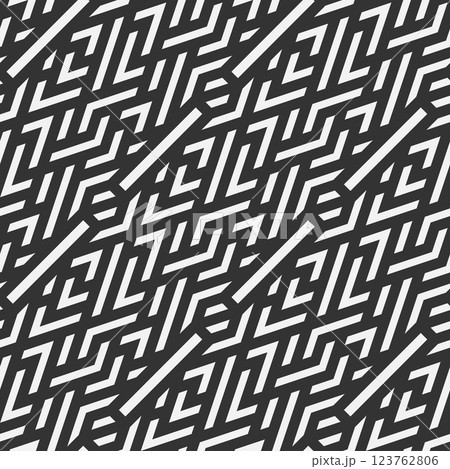 Abstract geometric seamless pattern. 123762806