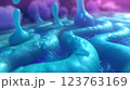 毒々しいウイルス、感染のイメージ 123763169