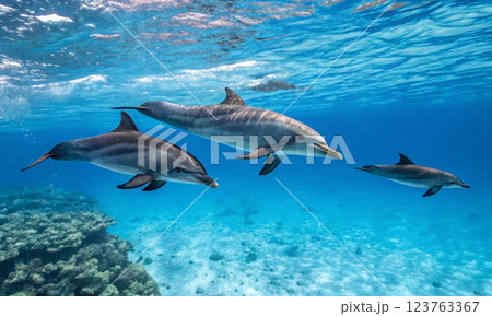 Behavior, communication and intelligence of dolphins in the natural environment 123763367