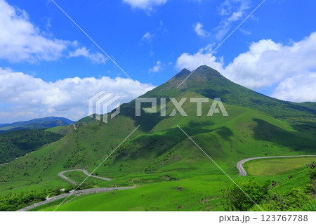 初夏の由布岳（由布市湯布院町） 123767788