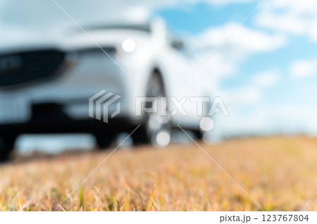 車の背景画像 123767804