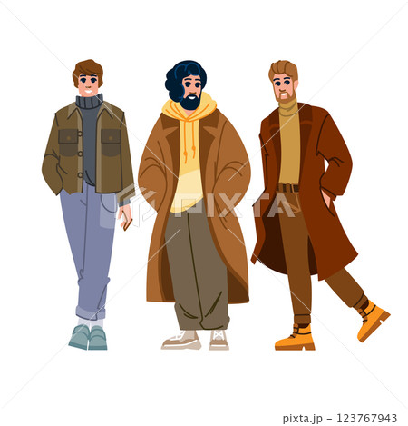 sweater man autumn fashion vector 123767943