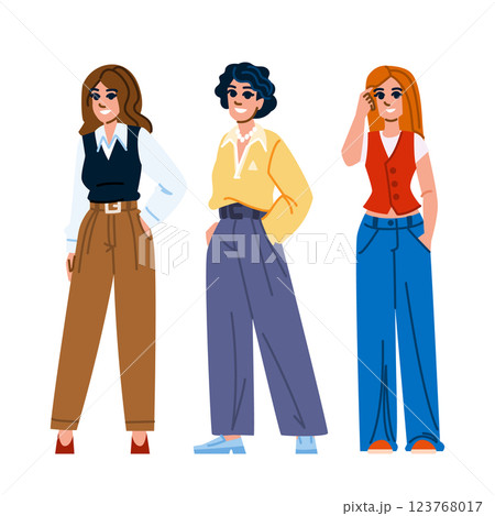 skirt woman spring fashion vector skirt woman spring fashion vector 123768017