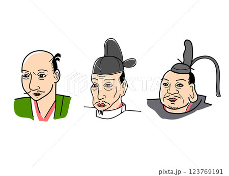 戦国の三英傑　信長・秀吉・家康 123769191