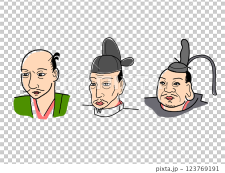 戦国の三英傑　信長・秀吉・家康 123769191