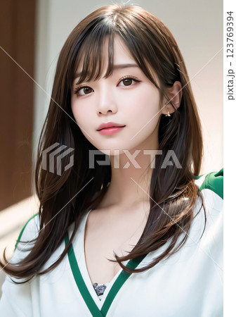 アジアンビューティー アジアンビューティー 123769394