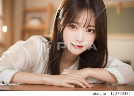 アジアンビューティー アジアンビューティー 123769395