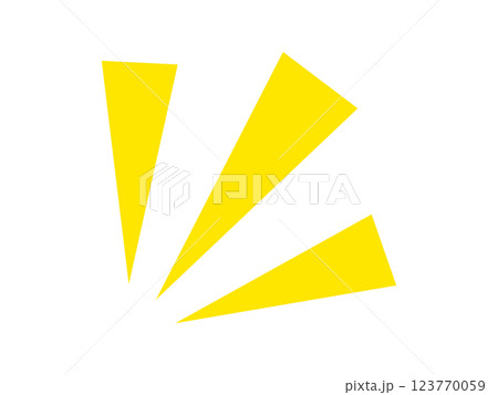 ひらめきマーク（強調アイコン） 123770059