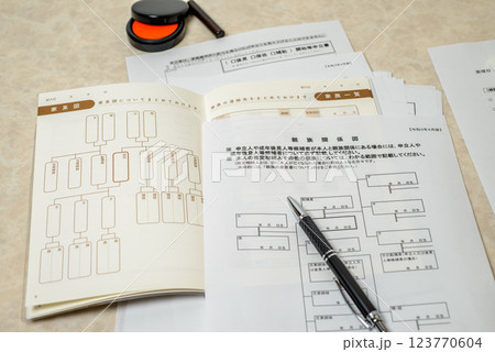 成年後見制度　本人に代わって法律的に支援する制度 123770604