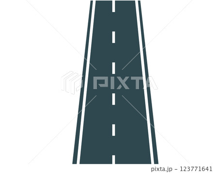 道路。ベクターイラスト	 123771641