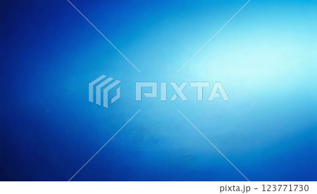 シンプルな青いグラデーションの抽象的な背景素材 壁紙デザインのイラスト 123771730