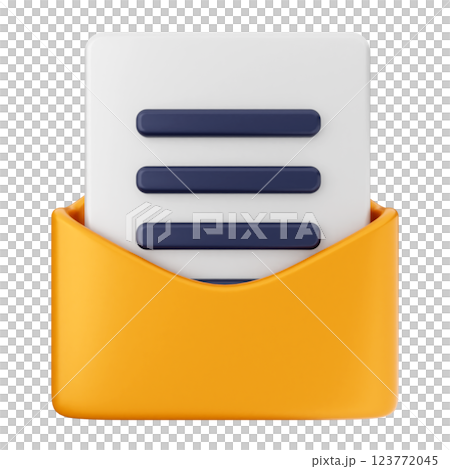 3d mail email message file 123772045