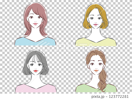 各種女性，正面 123772281