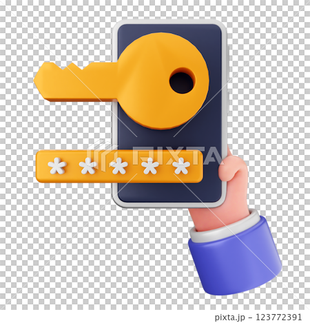 3d security protection key password 123772391