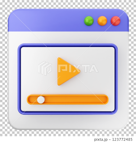 3d website icon video 3d website icon video 123772485