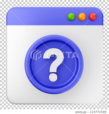 3d website icon faq 3d website icon faq 123772509