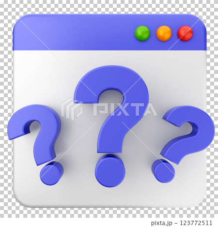 3d website icon faq 3d website icon faq 123772511