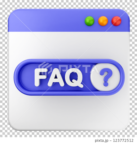 3d website icon faq 3d website icon faq 123772512