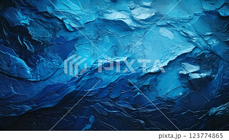 青い石の壁面 抽象的な背景素材 壁紙デザインのイラスト 青い石の壁面 抽象的な背景素材 壁紙デザインのイラスト 123774865