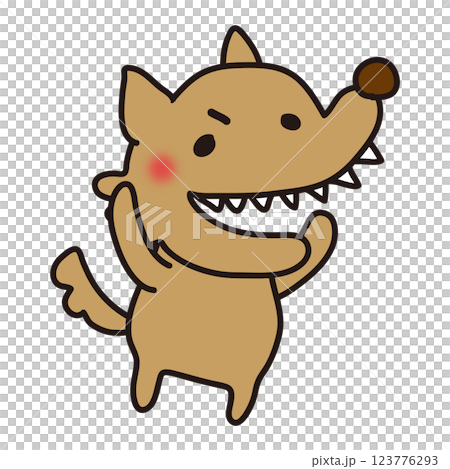 一頭兇惡的狼 一頭兇惡的狼 123776293