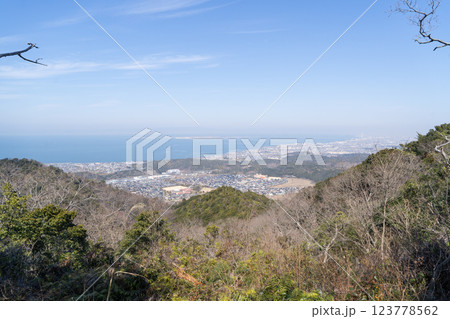 俎石山の登山道から見た景色(紀泉アルプス) 俎石山の登山道から見た景色(紀泉アルプス) 123778562