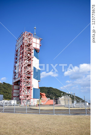 鹿児島・内之浦のロケット発射台 123778678