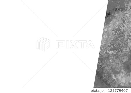 綺麗な青の水彩風フレーム 123779407