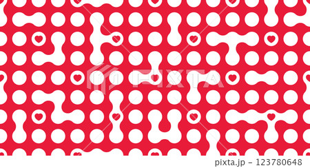 heart seamless pattern polka dot valentine vector cartoon doodle gift wrapping paper tile background repeat wallpaper illustration red design isolated heart seamless pattern polka dot valentine vector cartoon doodle gift wrapping paper tile background repeat wallpaper illustration red design isolated 123780648