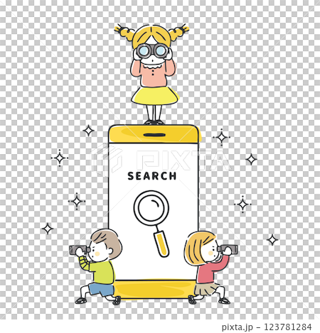スマホで検索! スマホで検索! 123781284