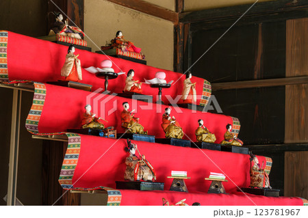 古民家のひな祭り 古民家のひな祭り 123781967