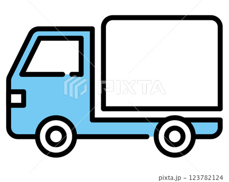 トラックのアイコン 123782124