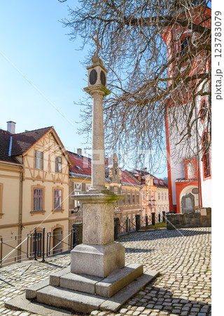 Old historic town Loket in the Sokolov district of the Karlovy Vary Region in Czech Republic Old historic town Loket in the Sokolov district of the Karlovy Vary Region in Czech Republic 123783079