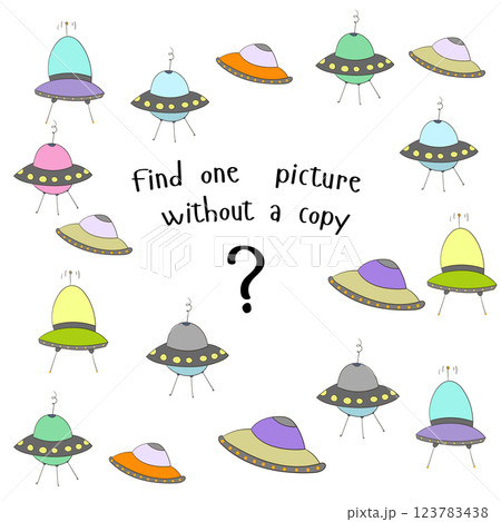 Educational game find picture without copy Educational game find picture without copy 123783438