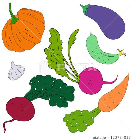 Green vegetables healthy food Green vegetables healthy food 123784015