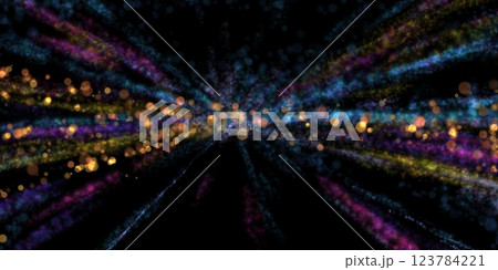 A blurry city street at night with glowing yellow lights and deep shadows. Transparent abstract background A blurry city street at night with glowing yellow lights and deep shadows. Transparent abstract background 123784221