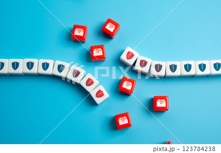 Dumping imports breached the border perimeter. The concept of smuggling. The ineffectiveness of protective tariffs and the influx of cheap goods. Illegal cargo, drug trafficking and prohibited goods. 123784238