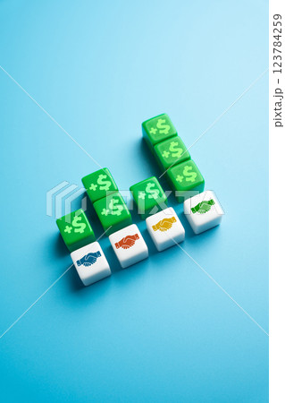 Agreements on deals and comparison of profits from them. Mergers, acquisitions, and trade agreements impact revenue growth. Competitive strategy influence 123784259